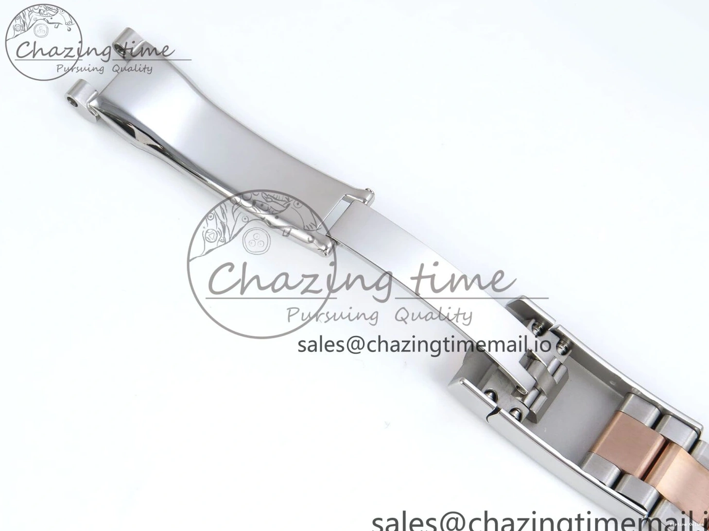 0216 DateJust 31 278271 ARF 1:1 Best Edition 904L Steel Brown Roman Diamonds Dial on SS RG Oyster Bracelet ETA SmartChoice 520